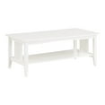 thumbnail image 1 of Sierra Coffee Table Engineered Wood in White Finish, 1 of 9