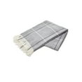 thumbnail image 1 of Sierra Collection Tartan Plaid Design Turkish Throw Blanket , Gray, 1 of 2
