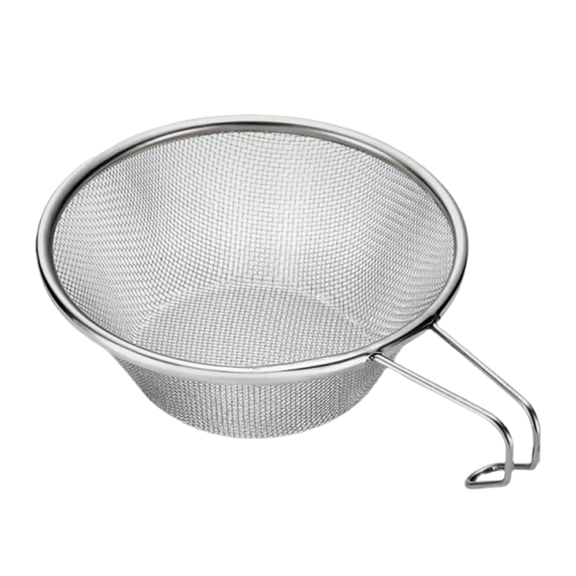 Sierra Cup Mesh Strainer Stainless Steel Camping Mini Colander Strainer with Handle Filter Screen Compatible with Sierra Cup