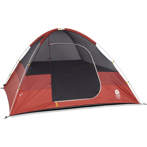 Sierra Designs Alpenglow Tent for Camping Constructed with Twilight Tech to Block 98% of Sun Rays  Easy Setup  Large Interior  Great for Family Camping