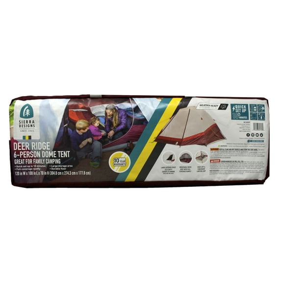Sierra Designs Deer Ridge 6-Person Dome Tent
