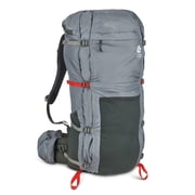 Sierra Designs | Flex Trail 40L-60L Ultralight Backpack, Multi-Day Ultralight Backpacking Backpack with Adjustable Torso   Wild Dove/Peat Black