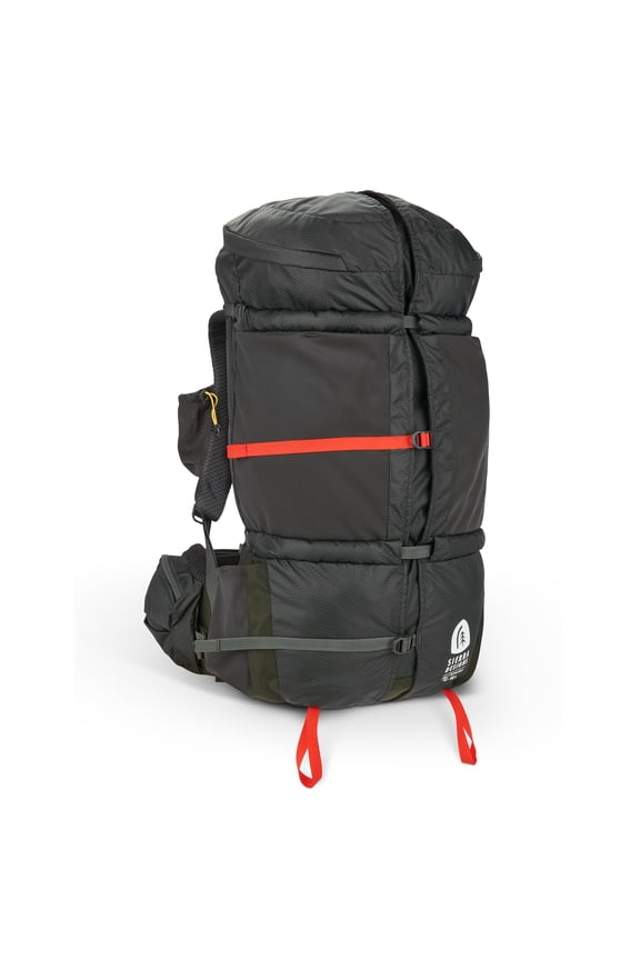 | Flex Capacitor 40L-60L Backcountry Backpack, Expandable 20L Capacity with Y-Flex Suspension Frame - S/M Waist Belt, Peat Black