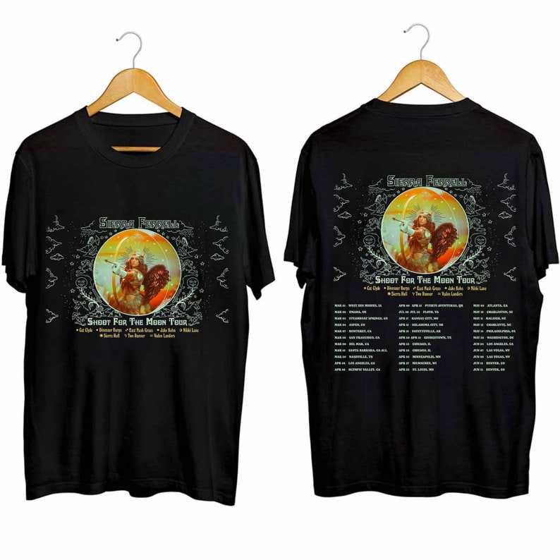 Sierra Ferrell Shoot For The Moon Tour 2024 Shirt, Sierra Ferrell Fan