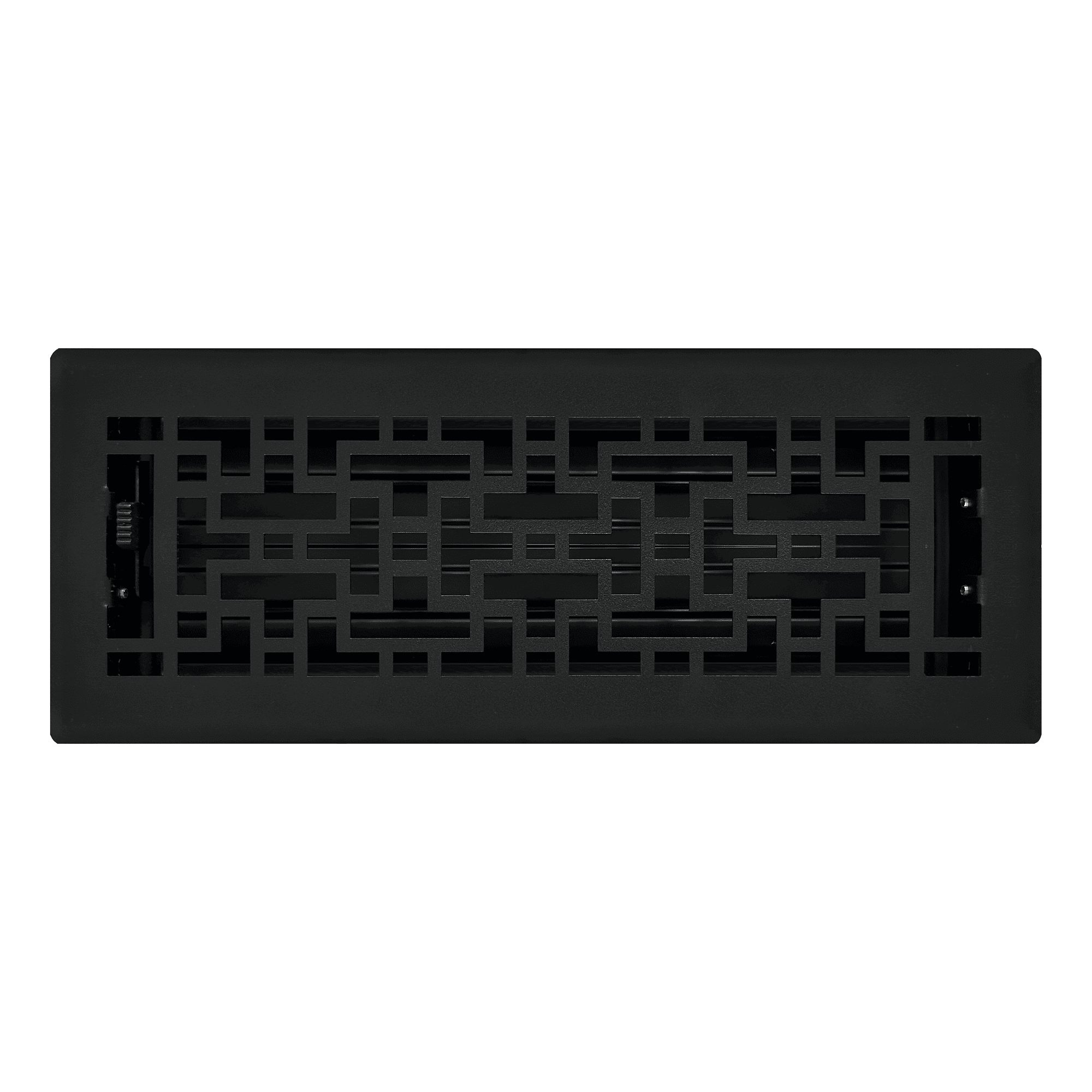 Sierra Grates 4 x 10 Black Oriental Style Floor Register