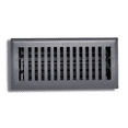 thumbnail image 1 of Sierra Grates 4” x 12” Contemporary Floor Register, Granite Grey with Air Filter - heating and cooling floor register grille and vent cover, 1 of 8