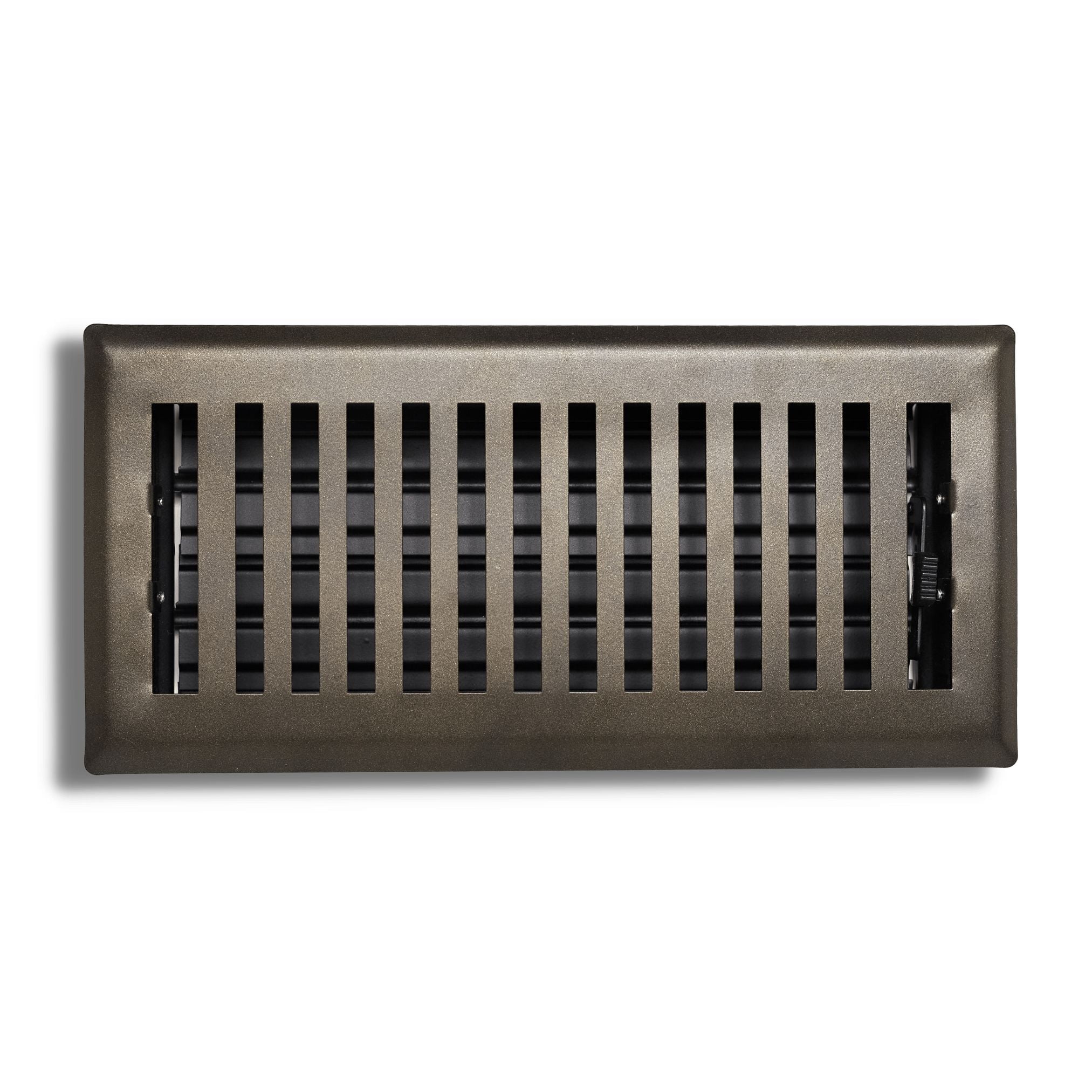 Sierra Grates Contemporary Floor Register 4 inch X 14 inch Metallic Bronze