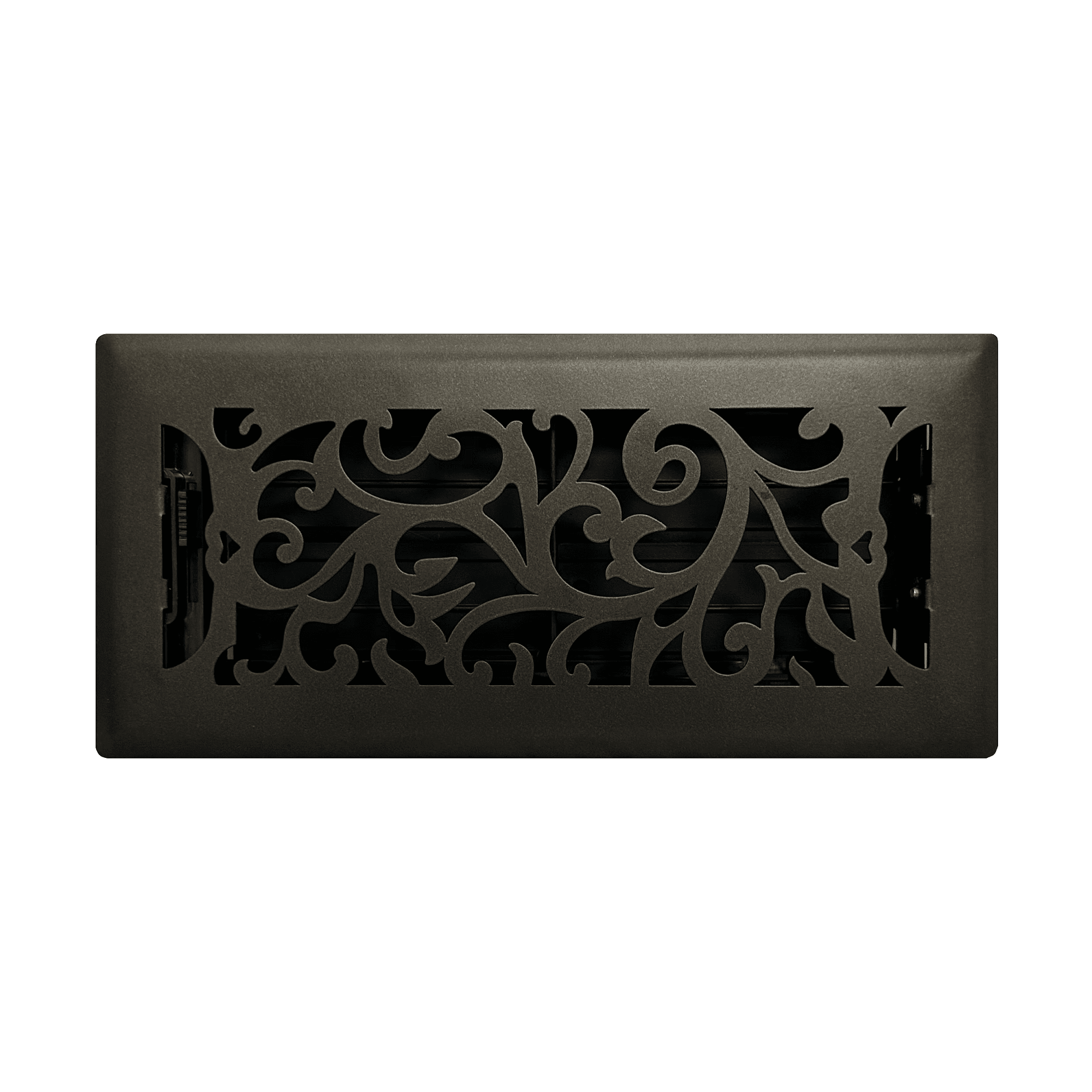 Sierra Grates 4 x 12 Metallic Bronze Floral Floor Register