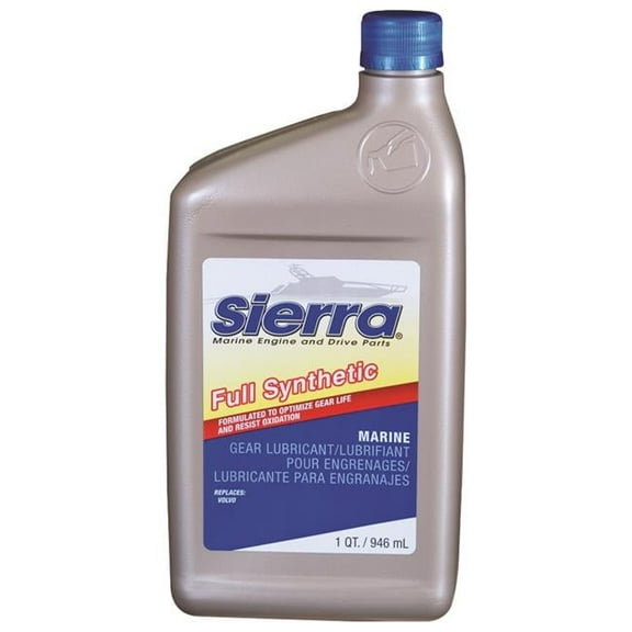 Sierra International 18-9680-2 1 qt Lower Unit Synthetic Gear Lube - Blue-