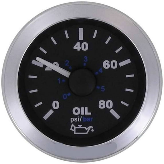 New Matrix Digital Gauges sierra 70005d Oil Pressure 2" Dial Range 0-80