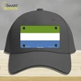 thumbnail image 1 of Sierra Leone Flag Novelty License Plate Hat Cotton Charcoal, 1 of 1