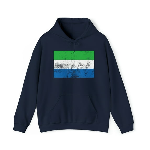 Sierra Leone Sierra Leonean Flag Pride Hoodie, Gifts, Hooded Sweatshirt