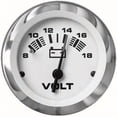 thumbnail image 1 of Sierra Lido 65506P Voltmeter 2" Gauge 8-12-18V DC Inboard Outboard Boat Marine, 1 of 1