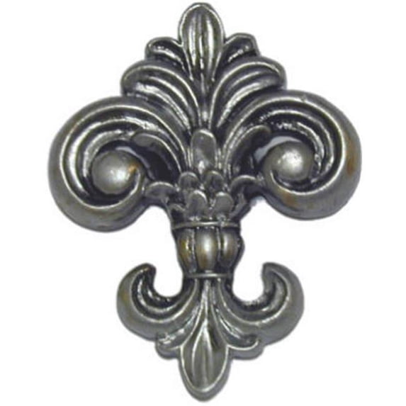 Sierra Lifestyles SL-681216 Pewter Fleur De Lis Cabinet Knob