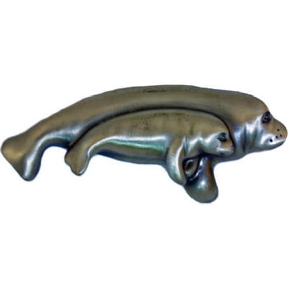 Sierra Lifestyles SL-681556 Manatee Cabinet Pull, Pewter