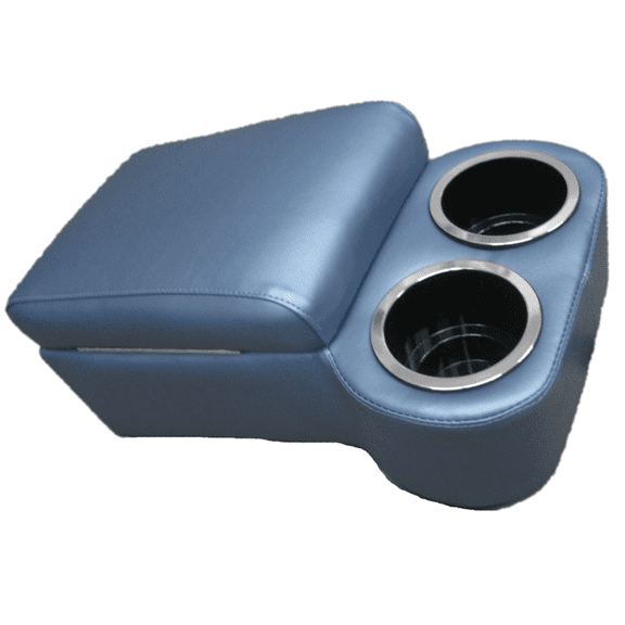 Sierra Light Blue BC Cruiser Bench Seat Console With Drink Holders Musclecar