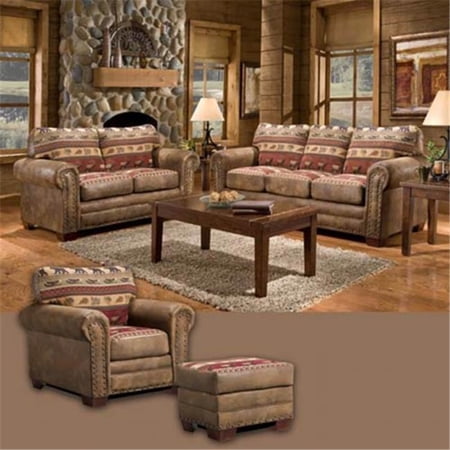 Sierra Lodge -4 Piece With Sleeper Sofa