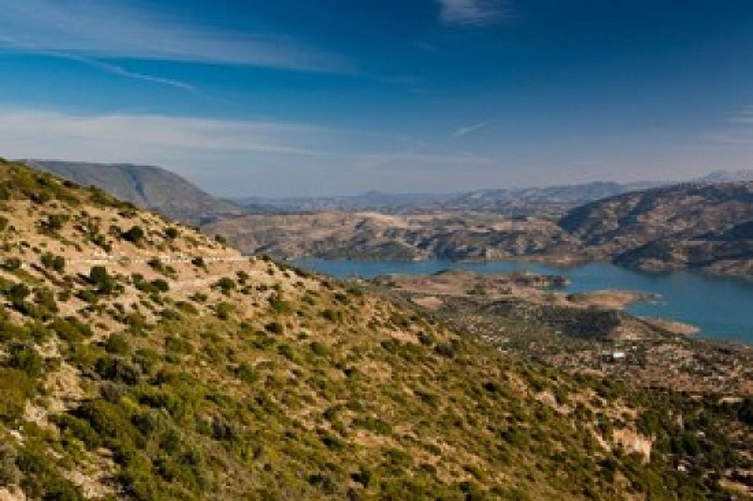 Sierra Margarita Landscape Grazalema-Zahara de la Sierra Spain Canvas Art - Walter Bibikow DanitaDelimont (38 x 25)
