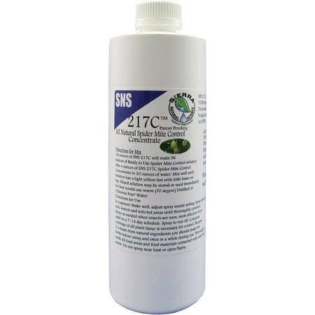 Sierra Natural Science Spider Mite Insect Repellent Spray Concentrate, 16 Ounces