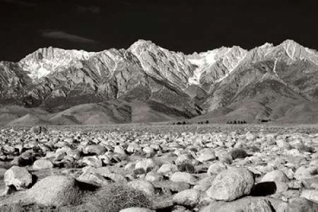 Sierra Nevada Mountains II BW Canvas Art - Douglas Taylor (12 x 18)