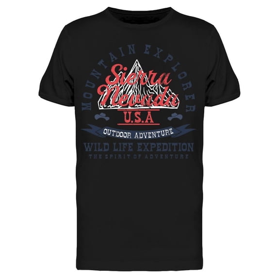 Sierra Nevada Mt. Explorer Tee Men's -Image by Shutterstock