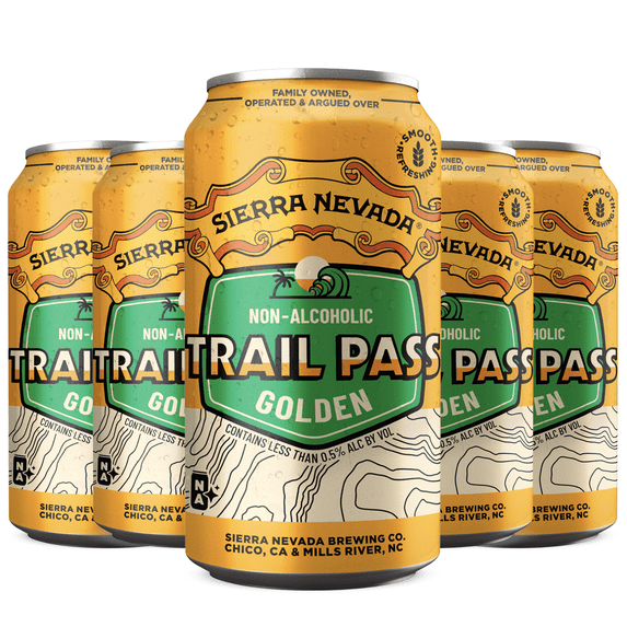 Sierra Nevada Trail Pass Non-Alcoholic Beer, 12oz Cans - Walmart.com