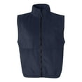 thumbnail image 1 of Sierra Pacific - Fleece Full-Zip Vest - 3010, 6X, Navy, 1 of 5