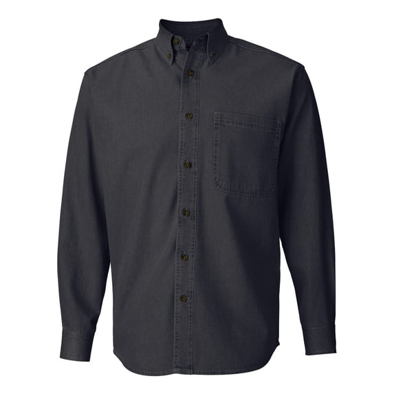 Sierra Pacific Long Sleeve Denim Shirt Size up to 6XL