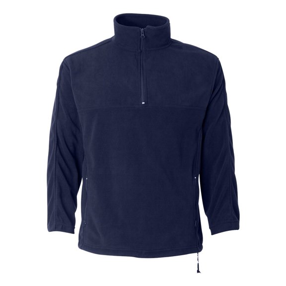 FeatherLite Unisex Microfleece Quarter-Zip Pullover 3351 Nantucket Navy L
