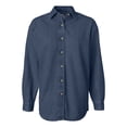 thumbnail image 1 of Sierra Pacific Women's Long Sleeve Denim Shirt Size up to 3XL, 1 of 3