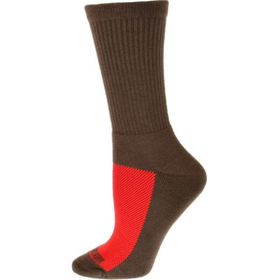 Sierra Socks Cotton Crew Mesh Top Cushioned Sole Performance Socks