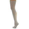 thumbnail image 1 of Sierra Socks Cotton Super Sexy Thigh Hi With Hold-Up comfortable Cuff (Shoe Size 6-9, Socks Size 9-11, White), 1 of 3