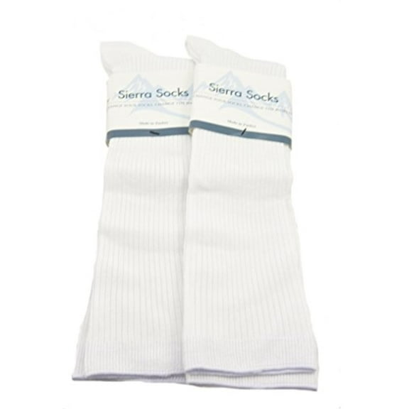 Sierra Socks Bamboo Girls' School Knee High Socks, Ribbed 2-Pack for Uniform Dress Use