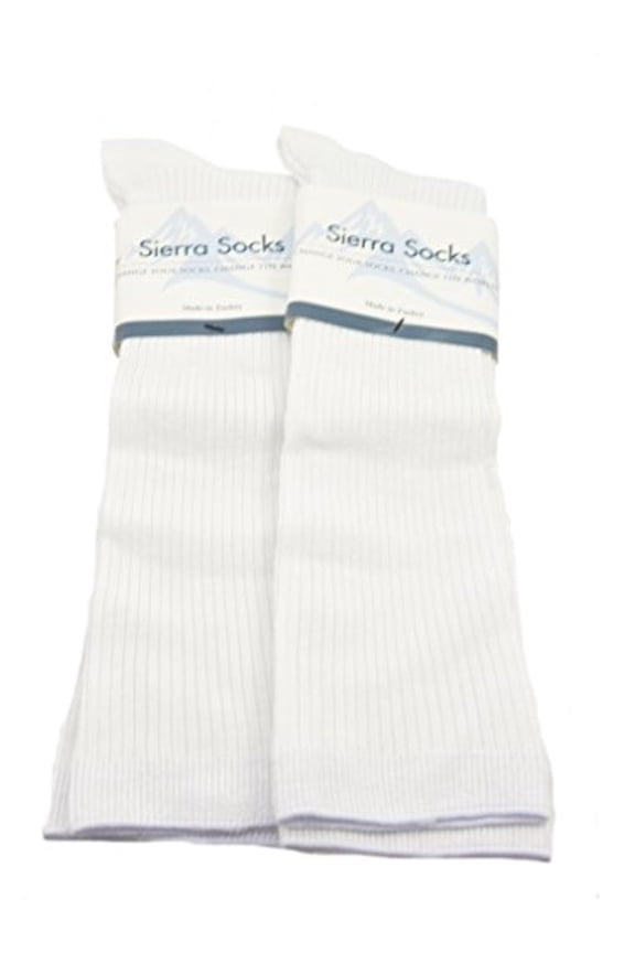 Bamboo Girls' School Knee High Socks, Ribbed 2-Pack for Uniform Dress Use