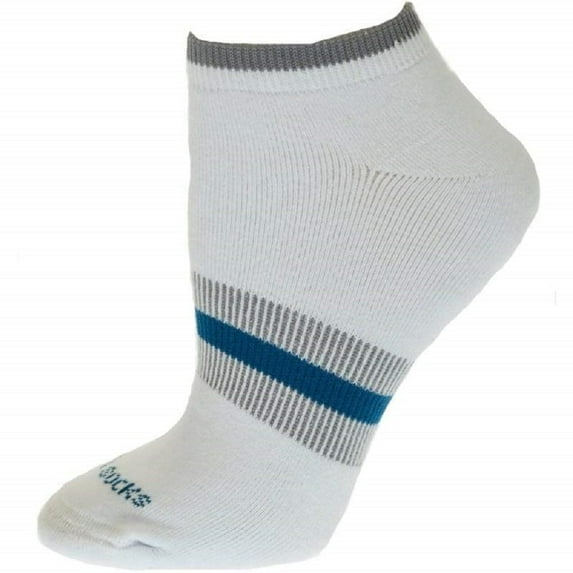 Sierra Socks Women Tipped Cushion Ped/No-Show with Arch Support ( Shoe Size: 4-10, White)