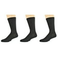thumbnail image 1 of Sierra Socks Men's Cotton Crew Ribbed Socks, 3 Pair Pack, 1 of 5