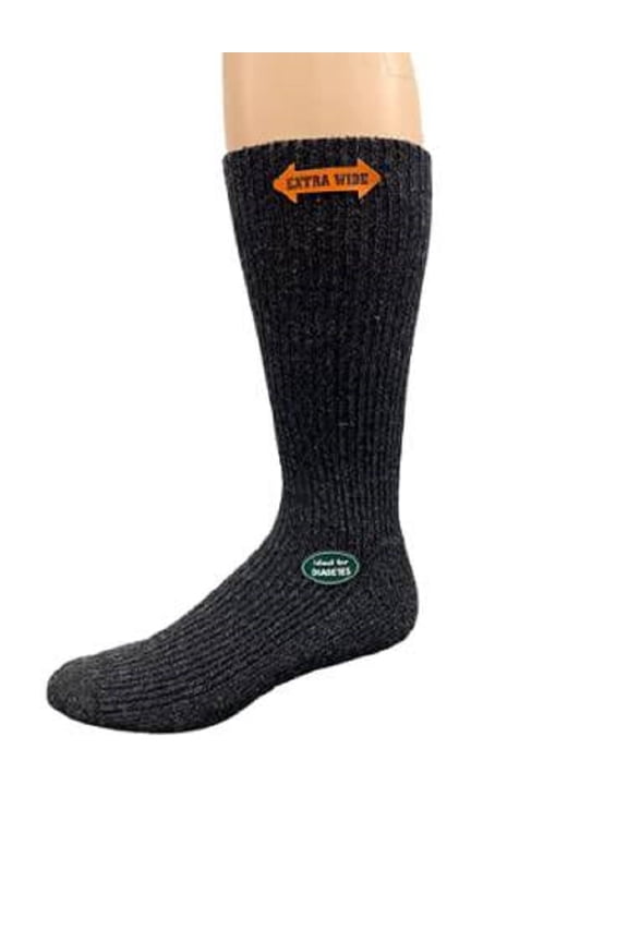 Men's Wool  Socks, Warm Hunting Socks for Winter, 1 Pair Pack