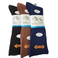 thumbnail image 1 of Sierra Socks Organic Cotton Crew Socks for Men and Women, Soft, Comfortable, and Eco-Friendly Solid Color Socks, 1 of 5