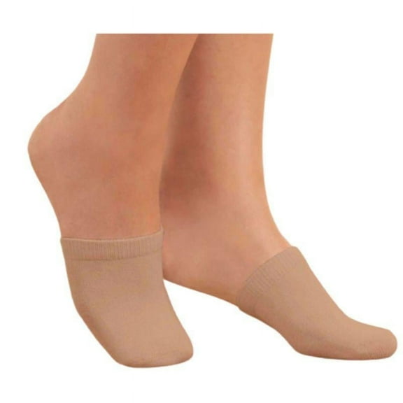 Sierra Socks Pedi-Pocket No Show Half Socks 3 Pair Pack (Khaki)