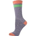 thumbnail image 1 of Sierra Socks Striped Cotton Crew Socks for Women, Perfect for Everyday Wear Socks, 1 of 9