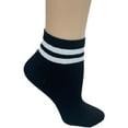 thumbnail image 1 of Sierra Socks Unisex Socks Rayon Bamboo Seamless Toe Quarter Hi Socks 3 Pack, 1 of 7