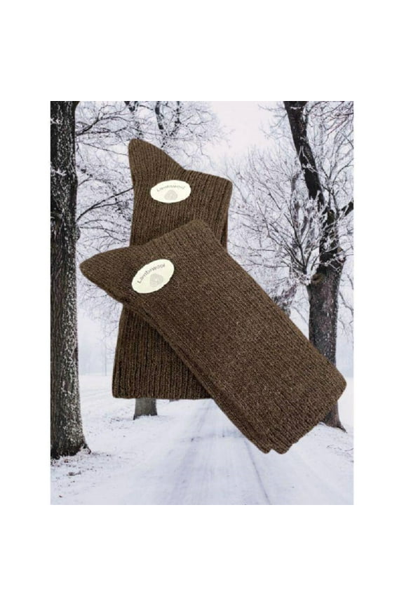 Women's 2 Pair Outdoor Winter Hiking Wool Crew Socks