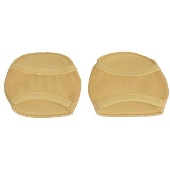 Sierra Socks Women's 4 Pack Sheer Open Toe Cover With Cushion Non-Skid Sole W11101 (One Size, Tan)