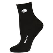 Sierra Socks Womens Bamboo Low Cut Shorties 1-Pair OR 3-Pair Pack Socks 2104 Large, Black