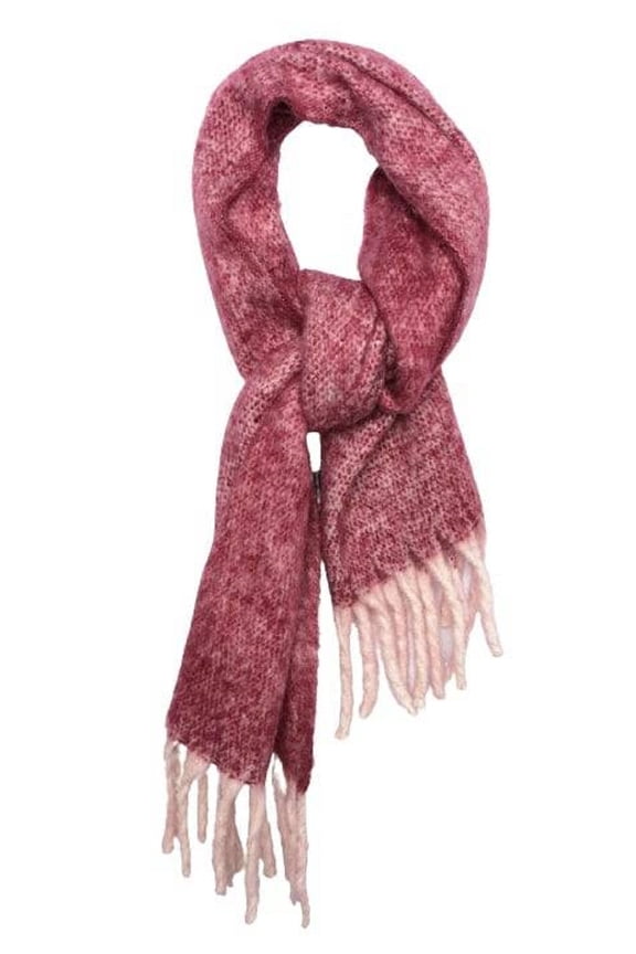 Women's Blanket Scarf Shawl, Oversized Scarves, Softer features (Rose)