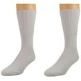 thumbnail image 1 of Sierra Socks Women's Health Socks, Wide Calf Cotton Crew Socks, Non-Binding Cotton Crew Socks, 2 Pair Pack, 1 of 10