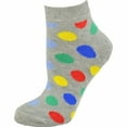 thumbnail image 1 of Sierra Socks Women's Low Cut Combed Cotton Socks (Shoe Size: 4-10,Gray), 1 of 7