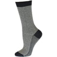 thumbnail image 1 of Sierra Socks Women's Mercerized Cotton Herringbone Dress Casual Crew, 1 of 5