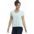thumbnail image 1 of Wear Sierra Women's V-Neck T-Shirt, Turkish Pima Cotton, Soft & Breathable, Mint, X-Large, 1 of 6