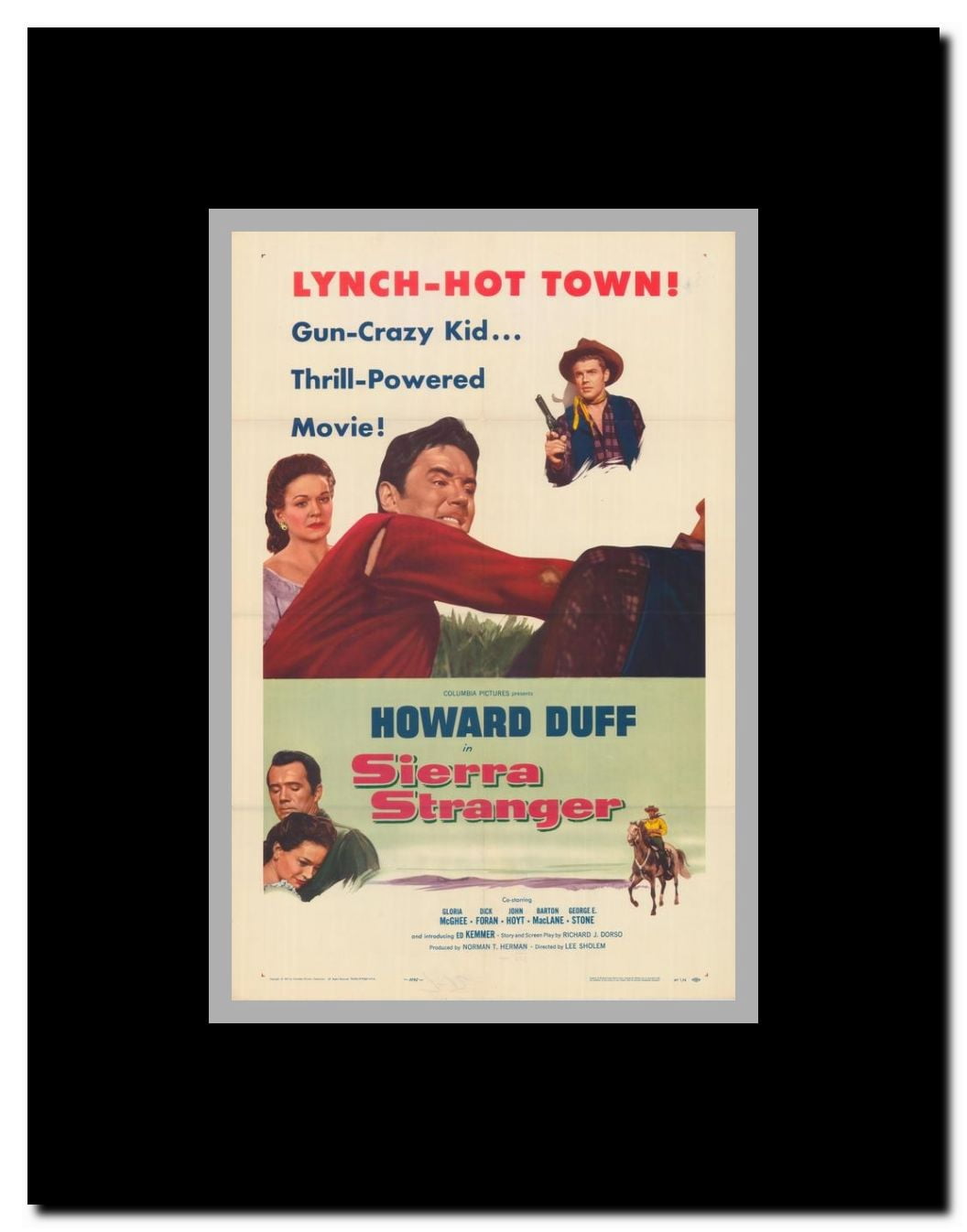 Sierra Stranger Framed Movie Poster